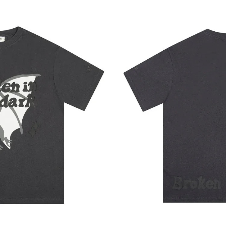 BROKEN PLANET Broken Planet American Foam Short-sleeved Loose Versatile T-shirt