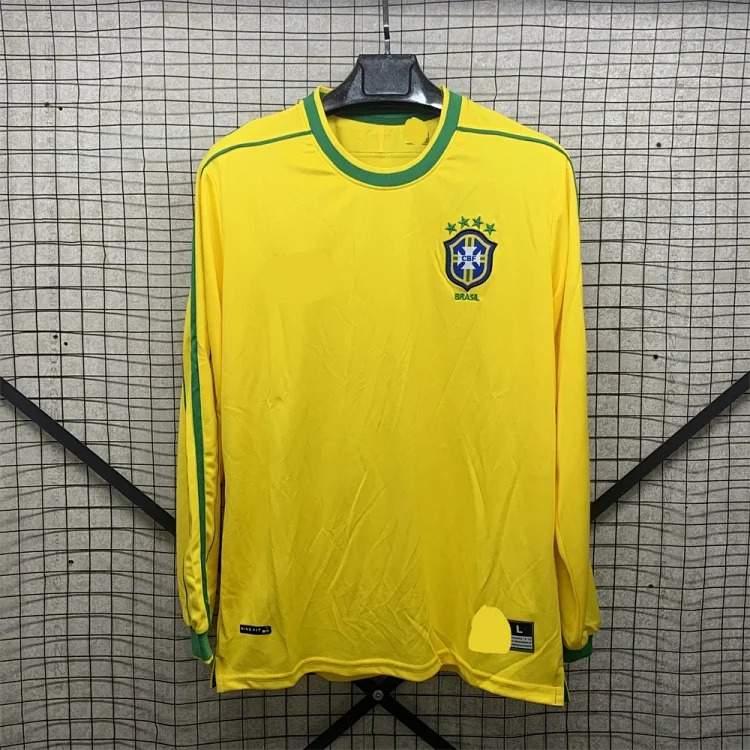 Retro national team series 06 Brazil 04 Portugal France Argentina Germany home and away short-sleeved and long-sleeved