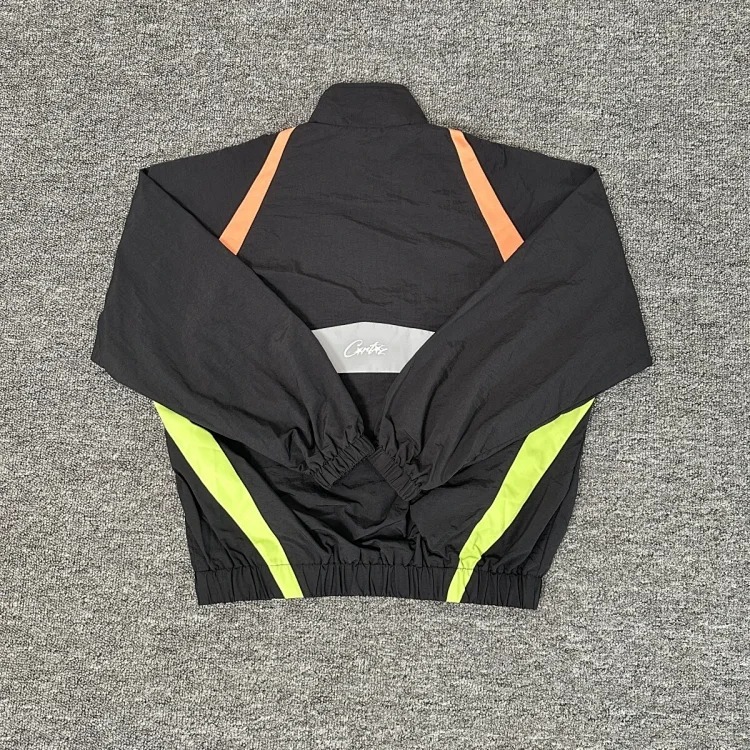 Wind stand collar color-blocked windbreakers for men and women, casual sports suits, jackets, trendy jackets