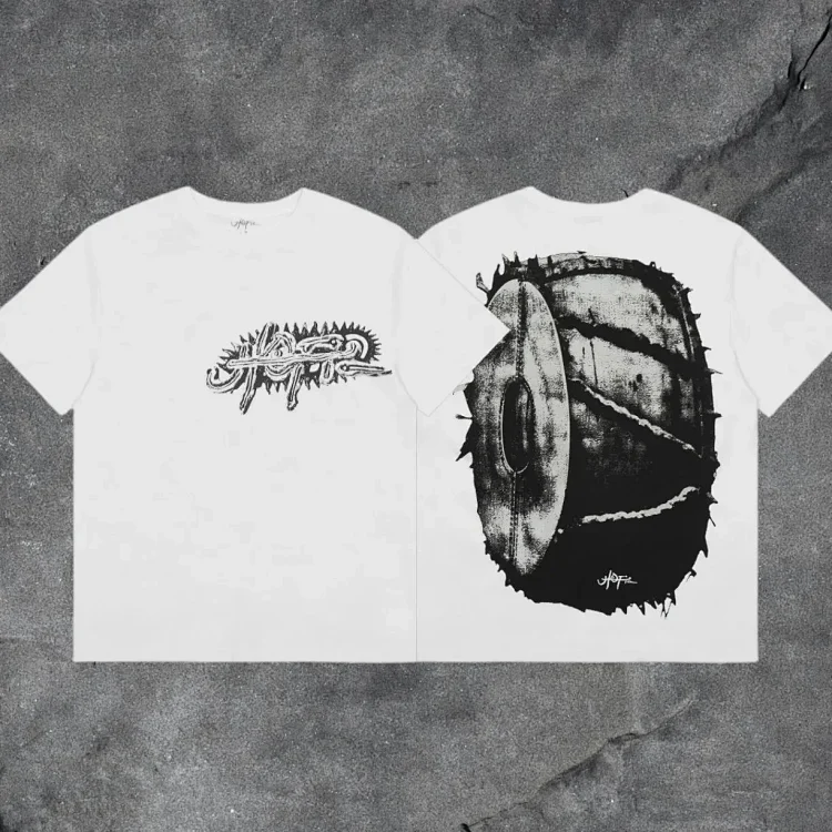 travis scott short-sleeved utopia ts joint utopia limited edition american high street t-shirt