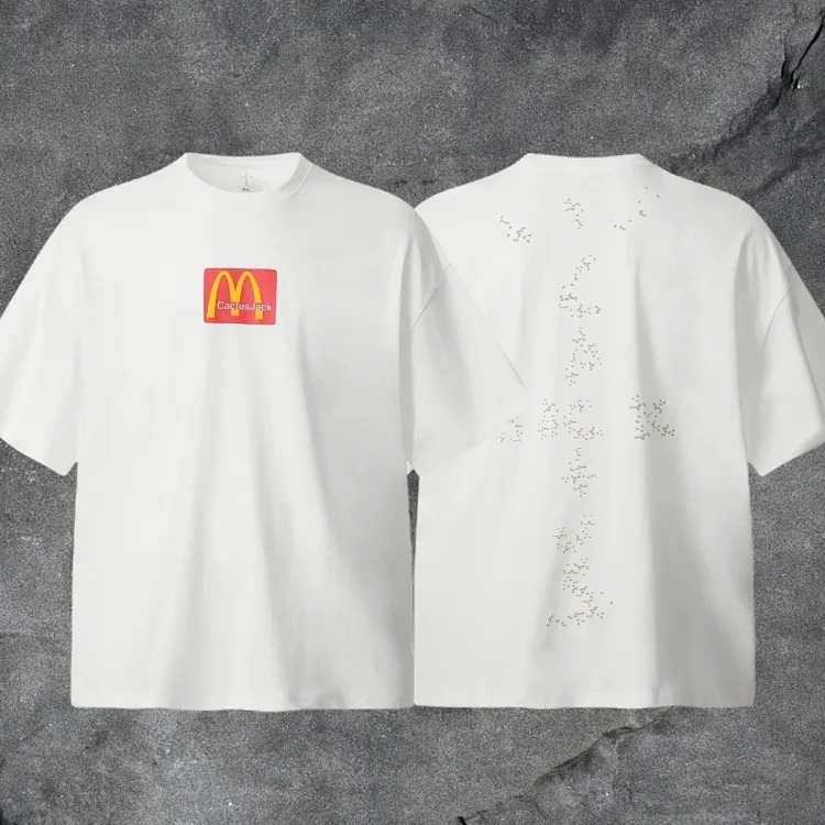 travis scott short-sleeved utopia ts joint utopia limited edition american high street t-shirt
