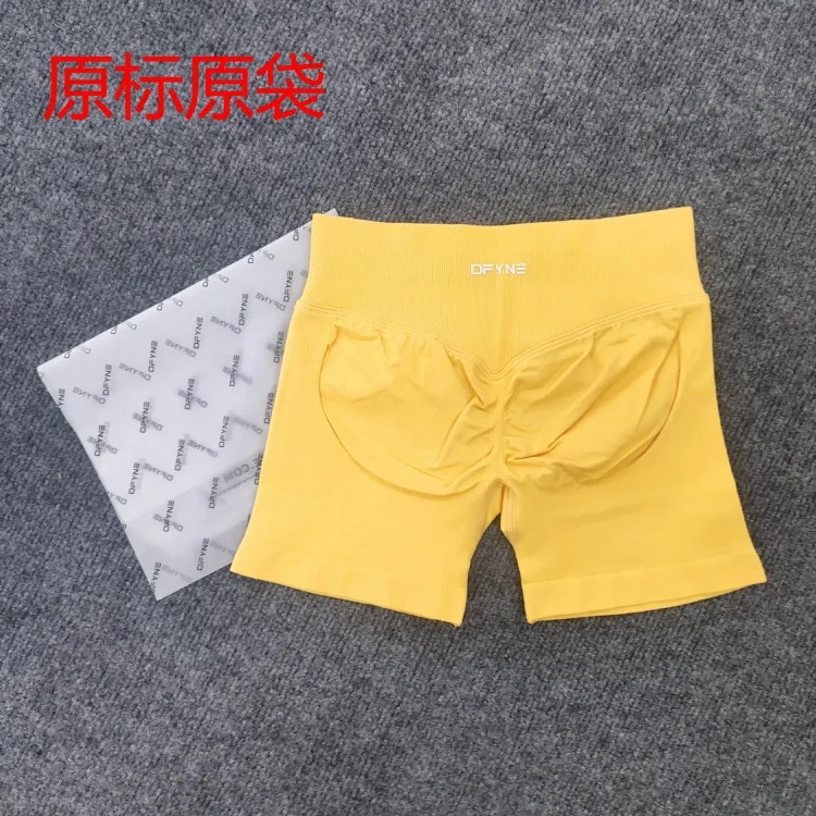 DFYNE (full Color Original Label) Amazon's Popular Three-section Waist Sports Running Fitness High-waist Shorts