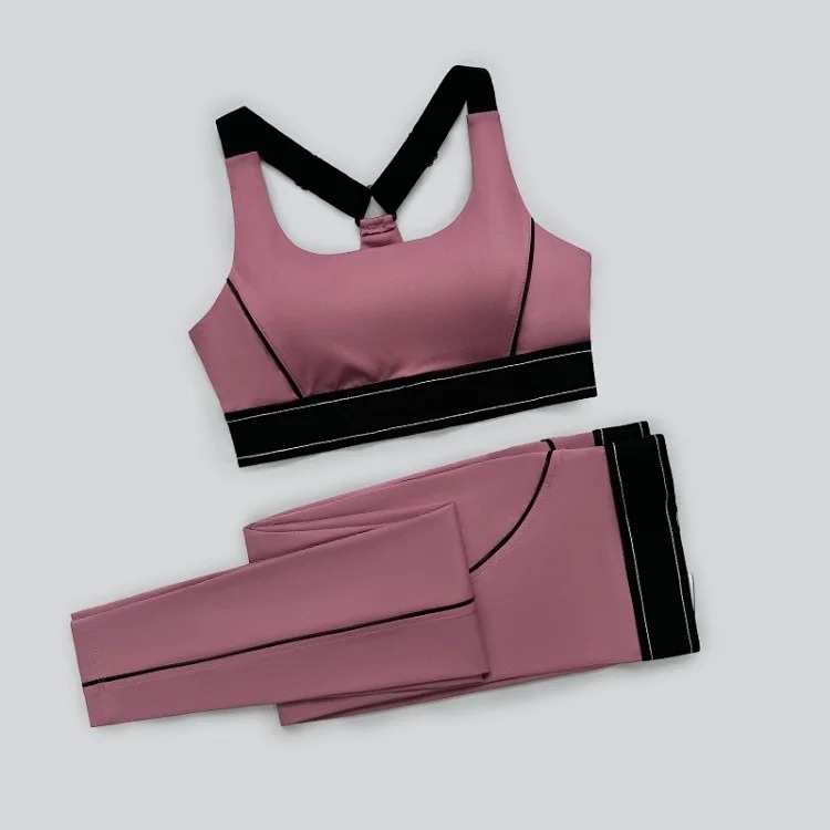 Yoga Clothing Set Sports Bra