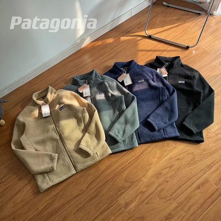 Outdoor fleece stand collar zipper jacket 25