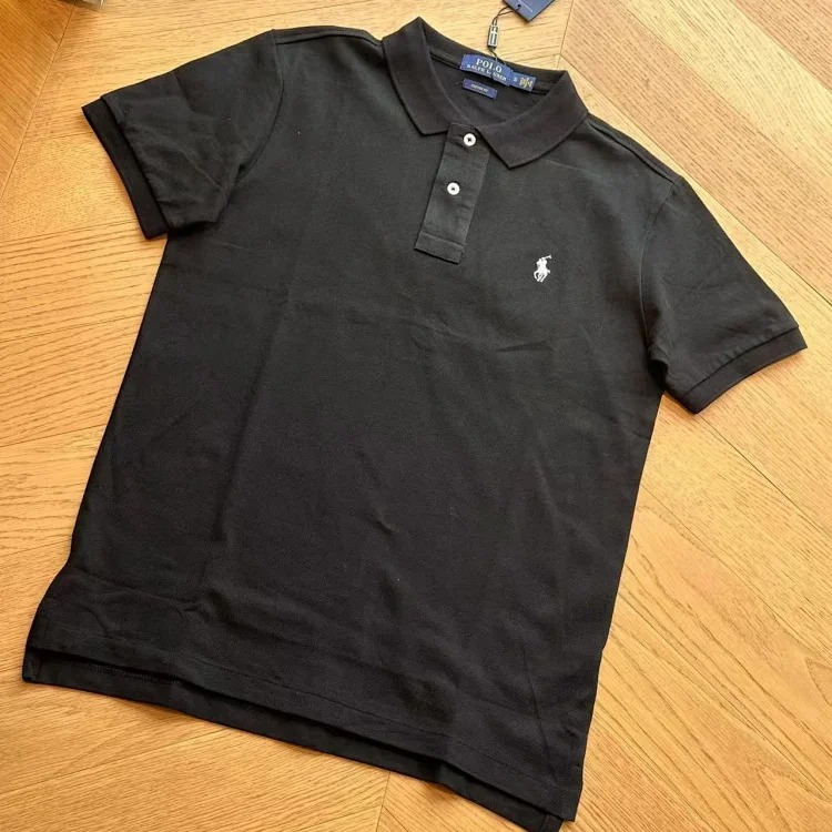 Ralph Lauren pony embroidered short-sleeved POLO shirt for men and women