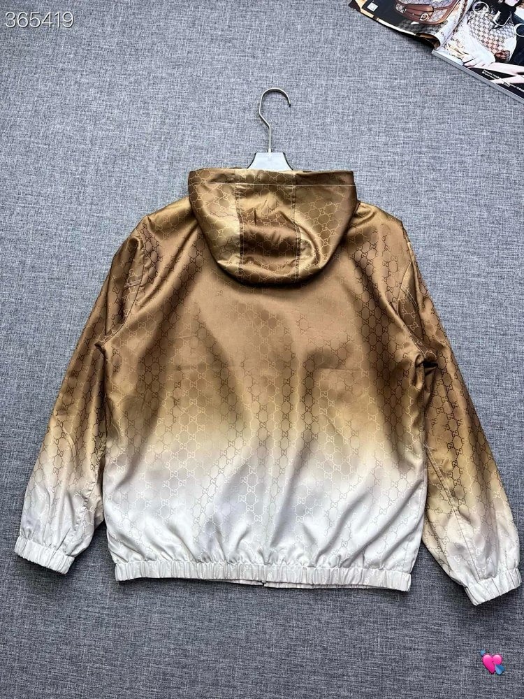 GUCCI 2026 new men's fashionable casual hooded Jacket