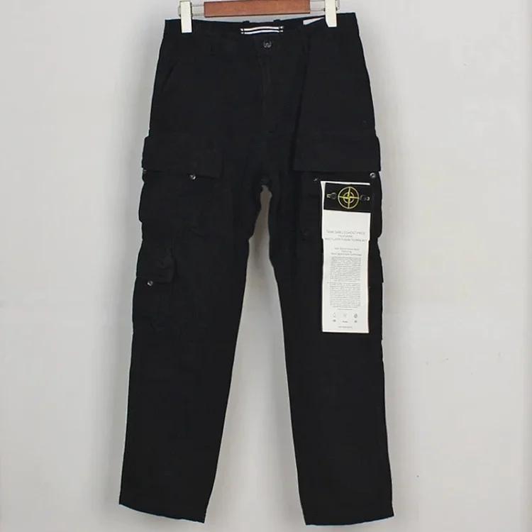 Stone Island STONEISLAGDS four-bag washable functional side-marked casual overalls for men and women for couples