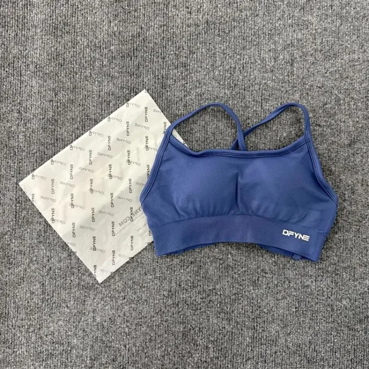DFYNEimpact Matt Nylon Super Soft Cross-over Back-beautiful Fitness and Sports Outdoor Outer Wear
