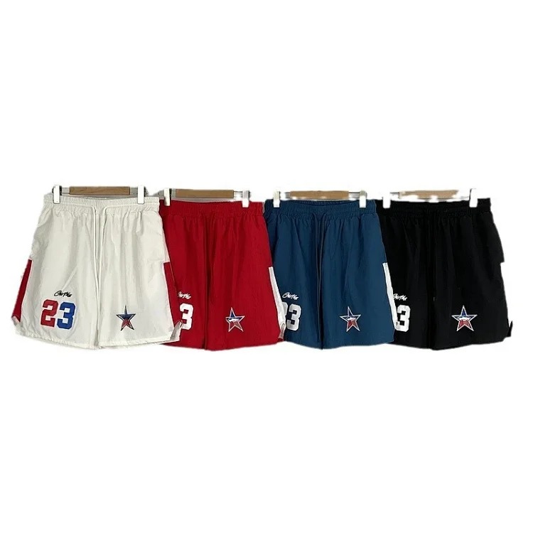 Printed summer new style street loose casual trendy brand hip-hop five-point shorts