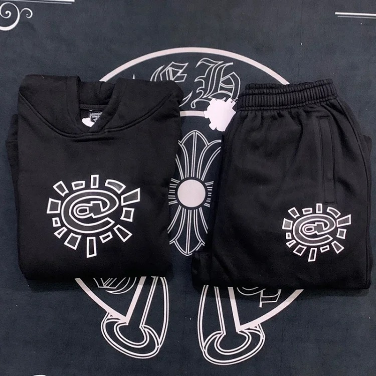 Sun roll plus velvet sweatshirt and sweatpants suit sweatshirt pants sports trousers