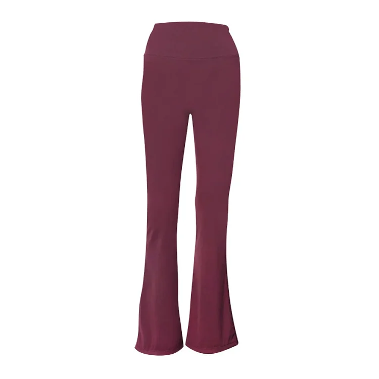 Slimming bell-bottoms, fitness wide-leg pants, high-waisted yoga, Pilates, butt lift, original naked feel *No quality issues, no returns without reason