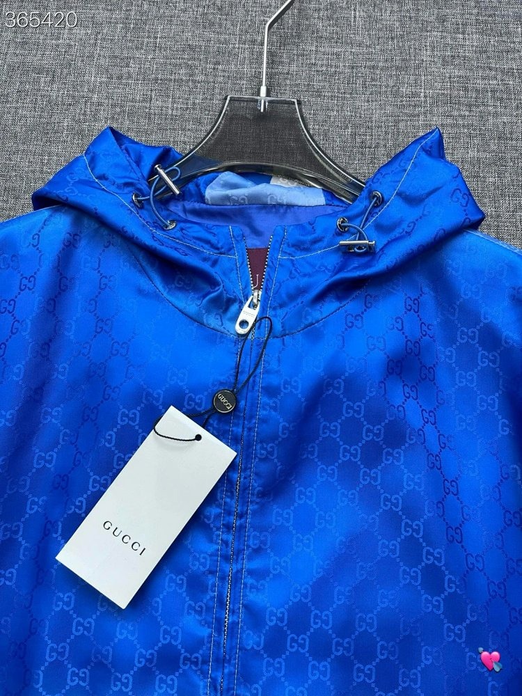 GUCCI 2026 new men's fashionable casual hooded Jacket