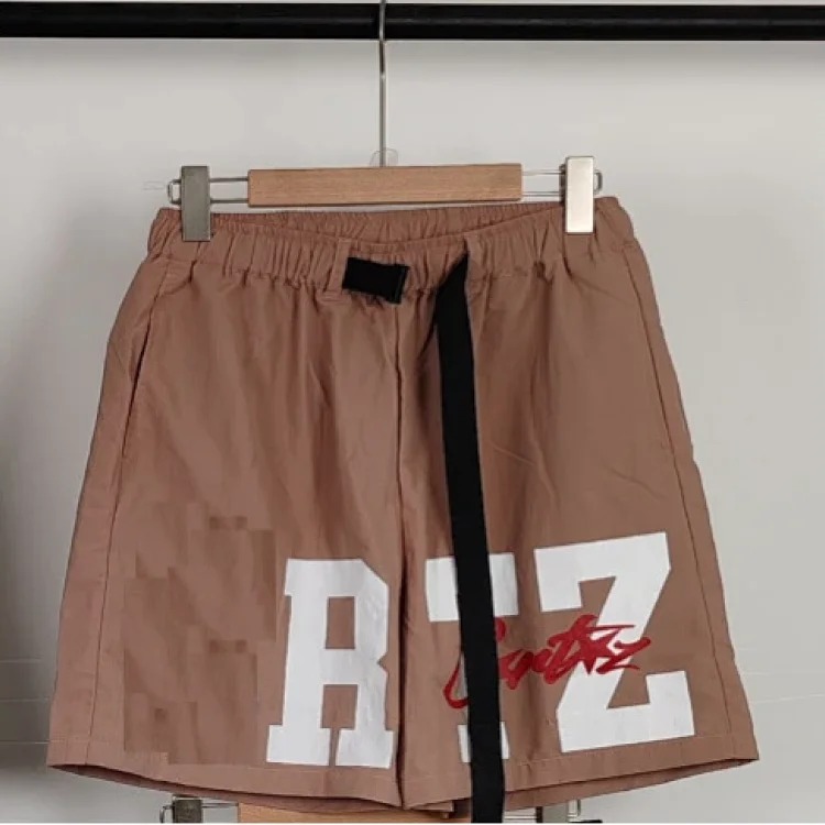 Printed summer new style street loose casual trendy brand hip-hop five-point shorts