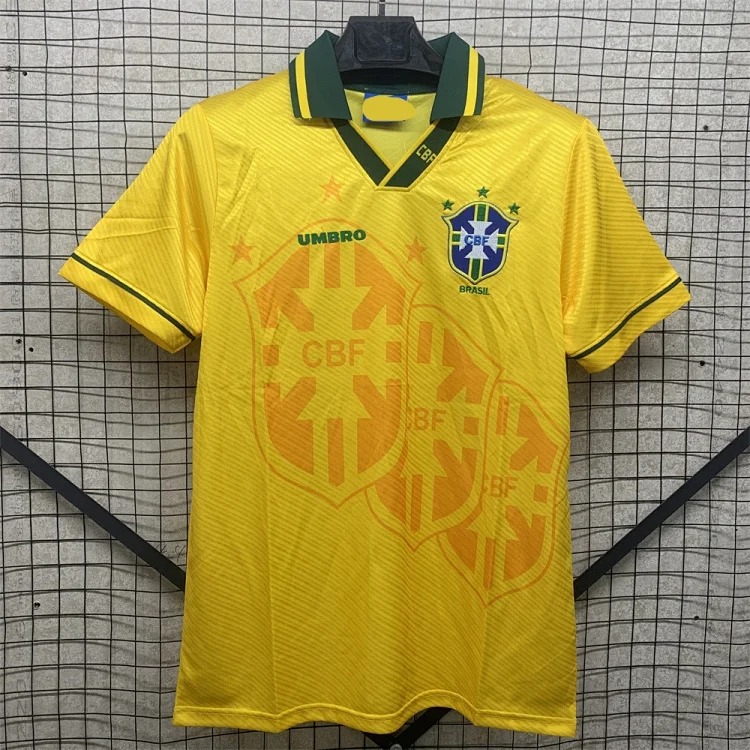 Retro national team series 06 Brazil 04 Portugal France Argentina Germany home and away short-sleeved and long-sleeved