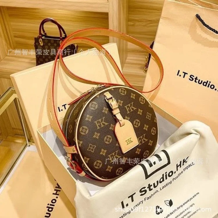 Louis Vuitton Bag Baguette Baguette Old Flower Bag Tote Women's Bag Bucket Pillow Crossbody Bag