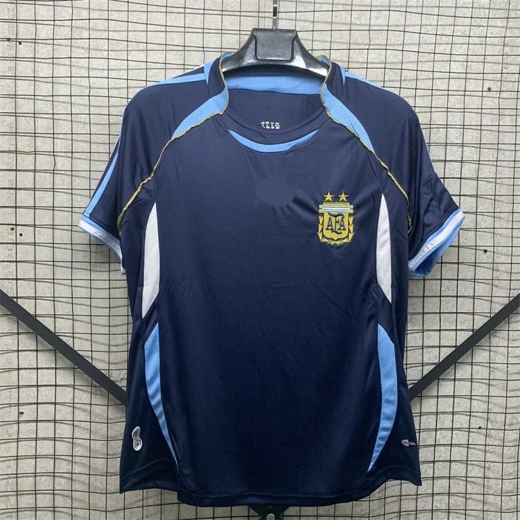 Retro national team series 06 Brazil 04 Portugal France Argentina Germany home and away short-sleeved and long-sleeved