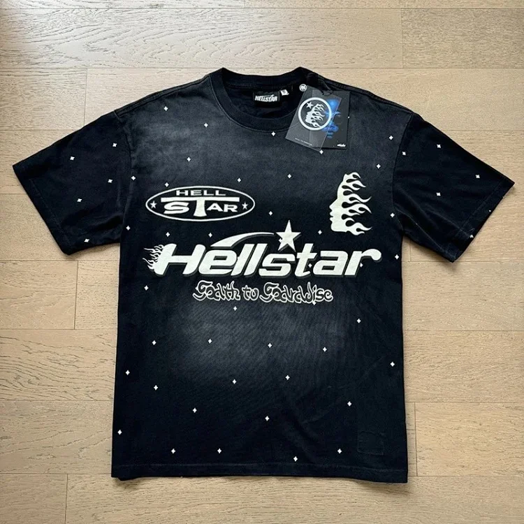 2024 American Wear Loose Washed Short-sleeved T-shirt Tee