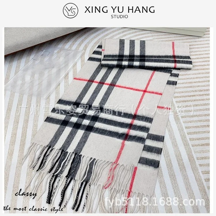Thick Scarf Shawl Inner Mongolia 100% Cashmere Scarf Cashmere