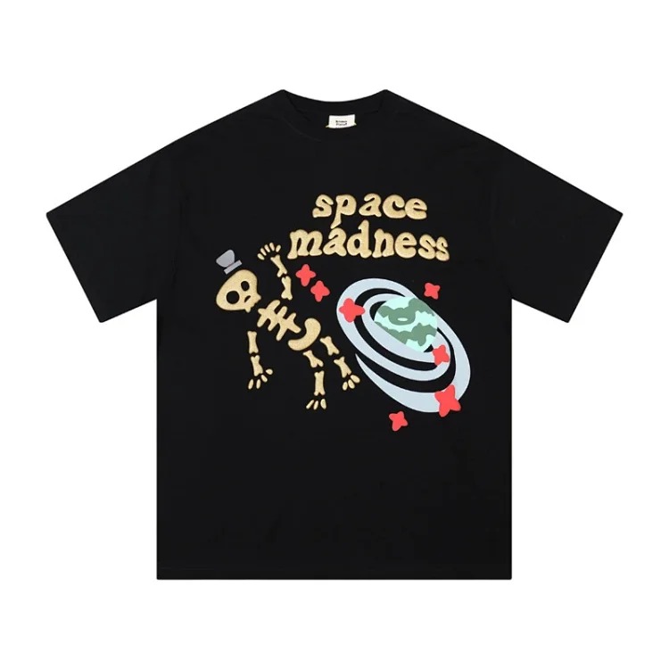 BROKEN PLANET Broken Planet American Foam Short-sleeved Loose Versatile T-shirt