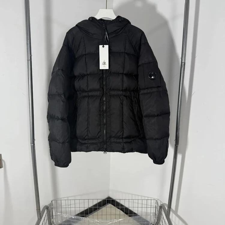 CP cotton jacket, autumn and winter cotton coat, thickened warm hooded top