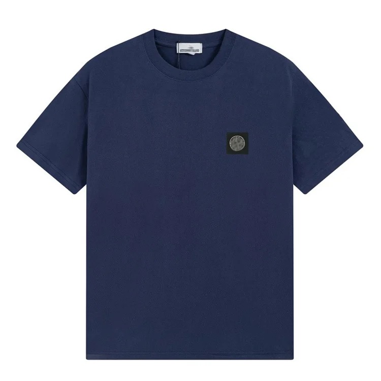 Shitongdao casual short-sleeved T-shirt printed loose round neck same style for men and women
