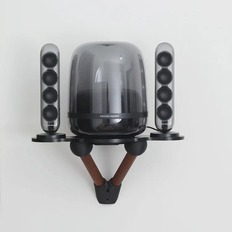 哈曼卡顿琉璃2/3/4水晶4音响壁挂支架上墙音箱支架