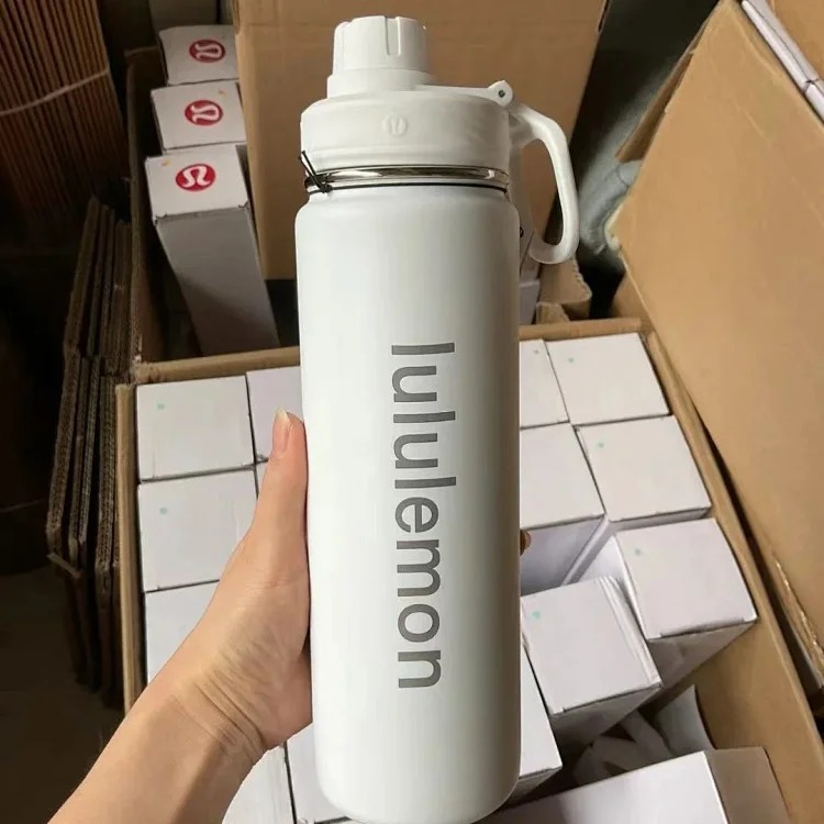 lulu运动水瓶户外保温杯瑜伽水杯710ML男女大容量