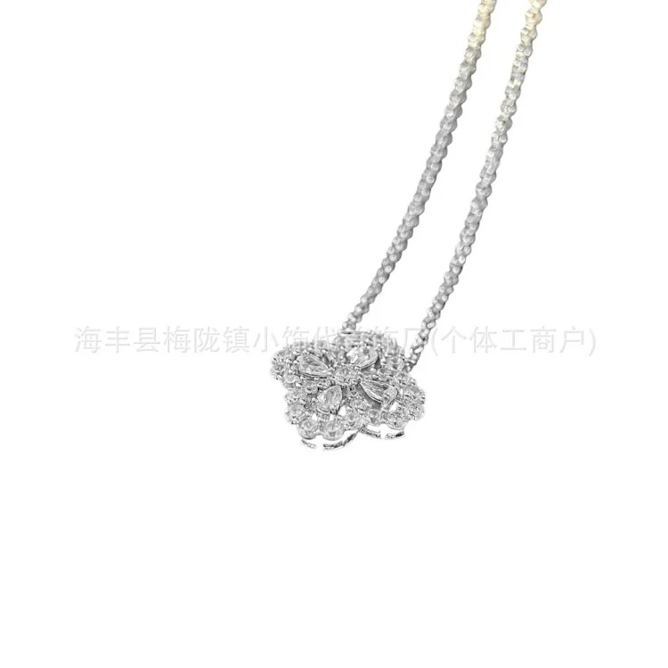 Rhinestone Gold Necklace
