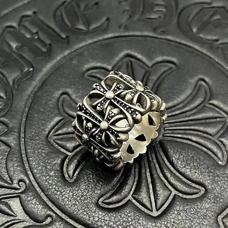 Chrome Hearts Vintage Large Silver Ring