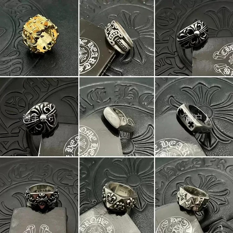 Chrome Hearts Vintage Large Silver Ring