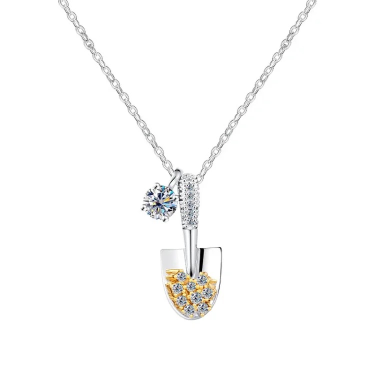Luxury Premium Silver Gold Necklace