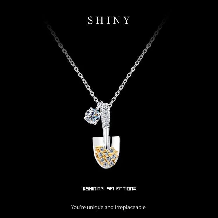 Luxury Premium Silver Gold Necklace