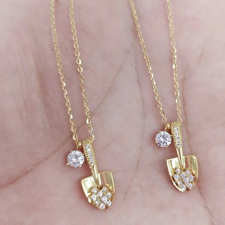 Luxury Premium Silver Gold Necklace