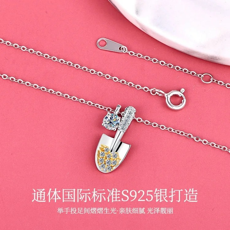 Luxury Premium Silver Gold Necklace