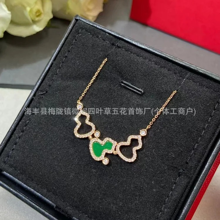 Rhinestone Gold Necklace