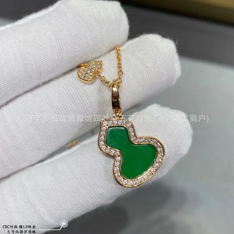 Rhinestone Gold Necklace