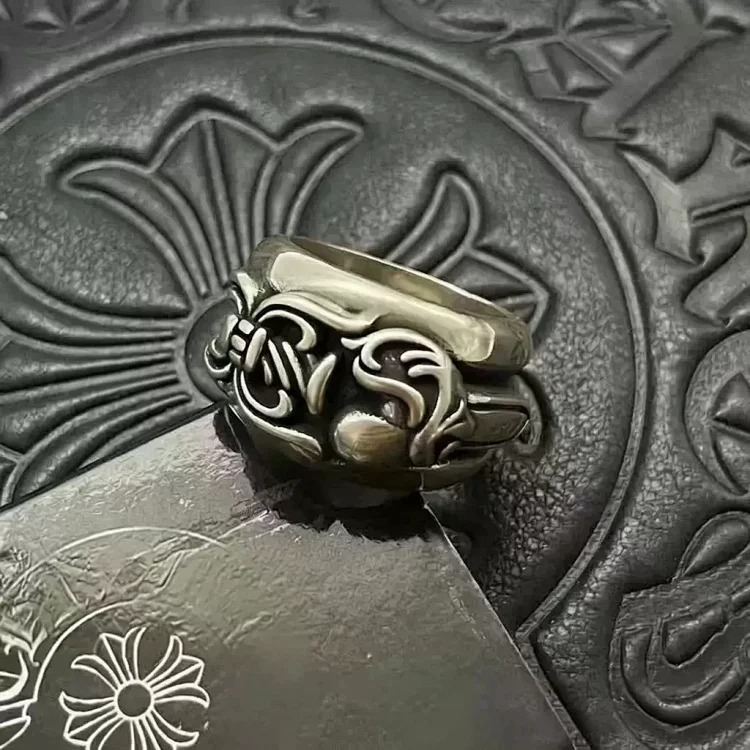 Chrome Hearts Vintage Large Silver Ring