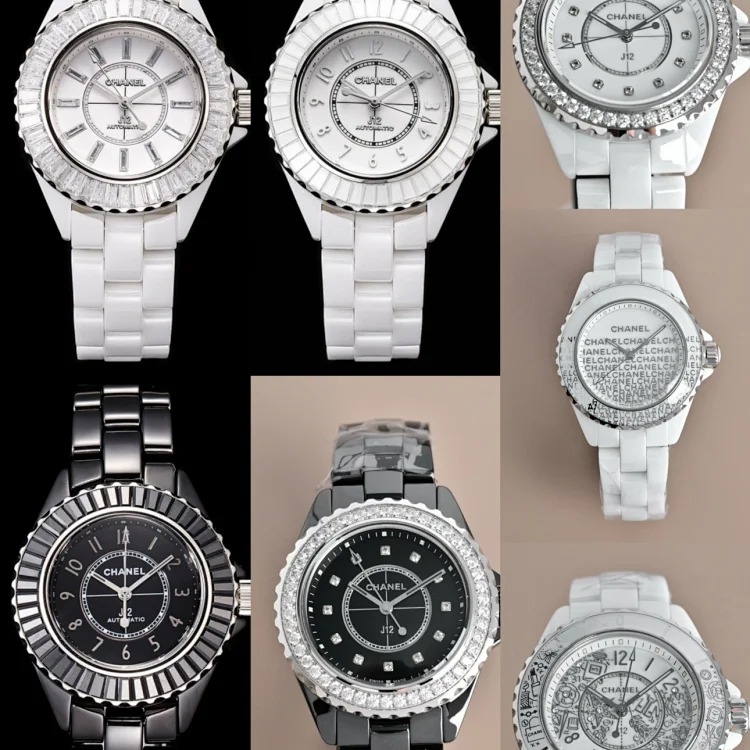 Chanel J12 series "Black and White Double 33cm! Women's Watch, Women's Watch"