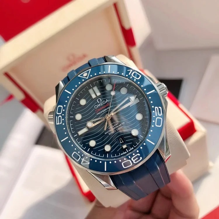 DX184 watch luminous birthday gift watch sports watch mechanical watch Omega men's watch mechanical waterproof calendar waterproof watch steel band watch