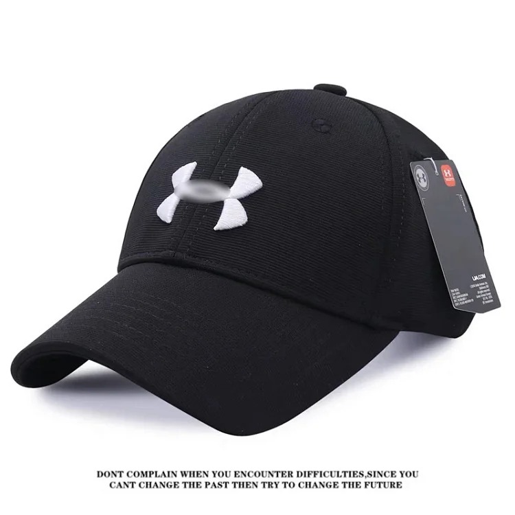 Men's and women's autumn and summer casual embroidered baseball caps outdoor sports peaked caps sun protection visor hat wide brim sun protection