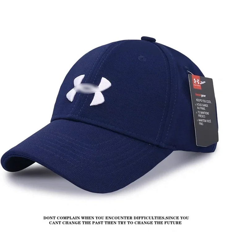 Men's and women's autumn and summer casual embroidered baseball caps outdoor sports peaked caps sun protection visor hat wide brim sun protection