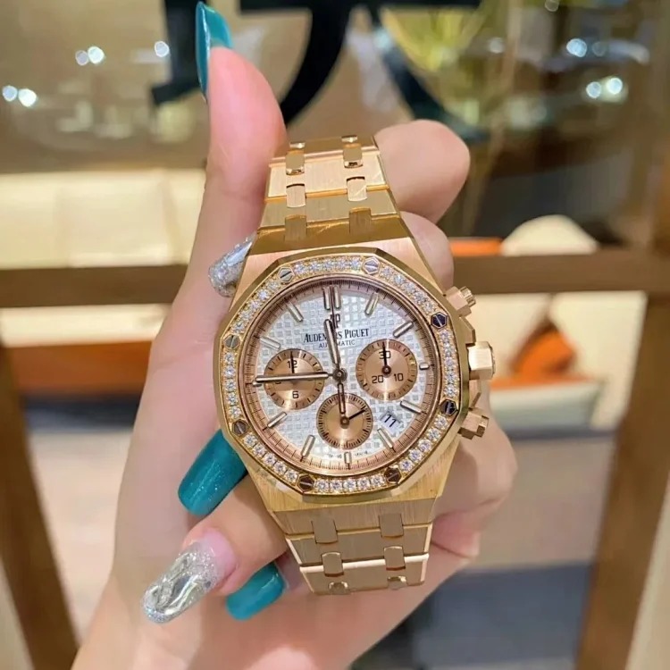 AP15400 Steel King Royal Fully Automatic Mechanical Watch Popular Watch Steel Belt Men's Station West Stainless Steel