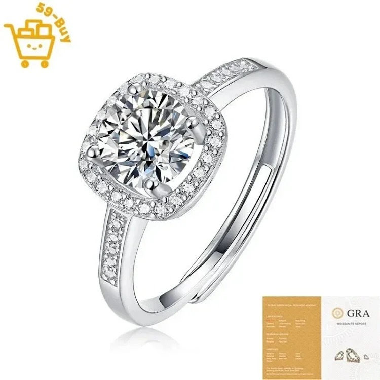 Moissanite Sier Jewelry Collection