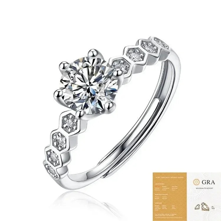 Moissanite Sier Jewelry Collection