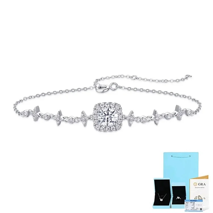 Moissanite Sier Jewelry Collection