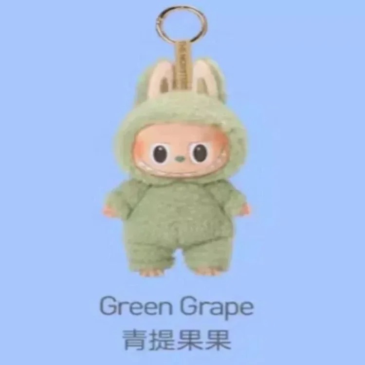 搪胶脸摆件马卡龙一代二代毛绒玩具公仔手办 product image
