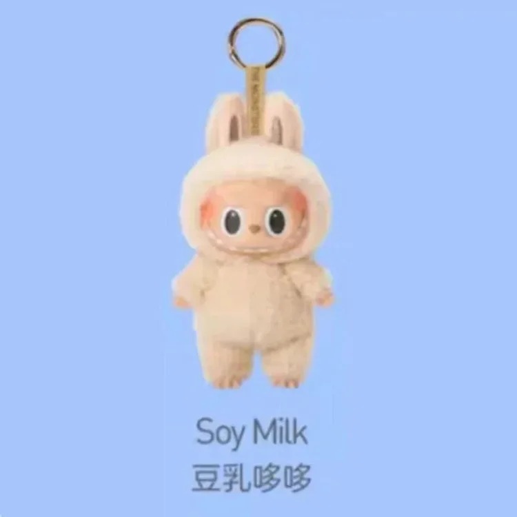 搪胶脸摆件马卡龙一代二代毛绒玩具公仔手办 product image