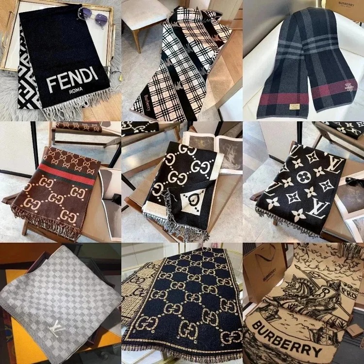 Fashion Versatile Luxury Fall Winter Scarf