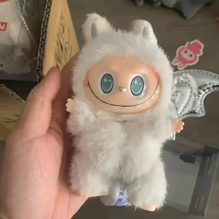 搪胶脸摆件马卡龙一代二代毛绒玩具公仔手办 product image