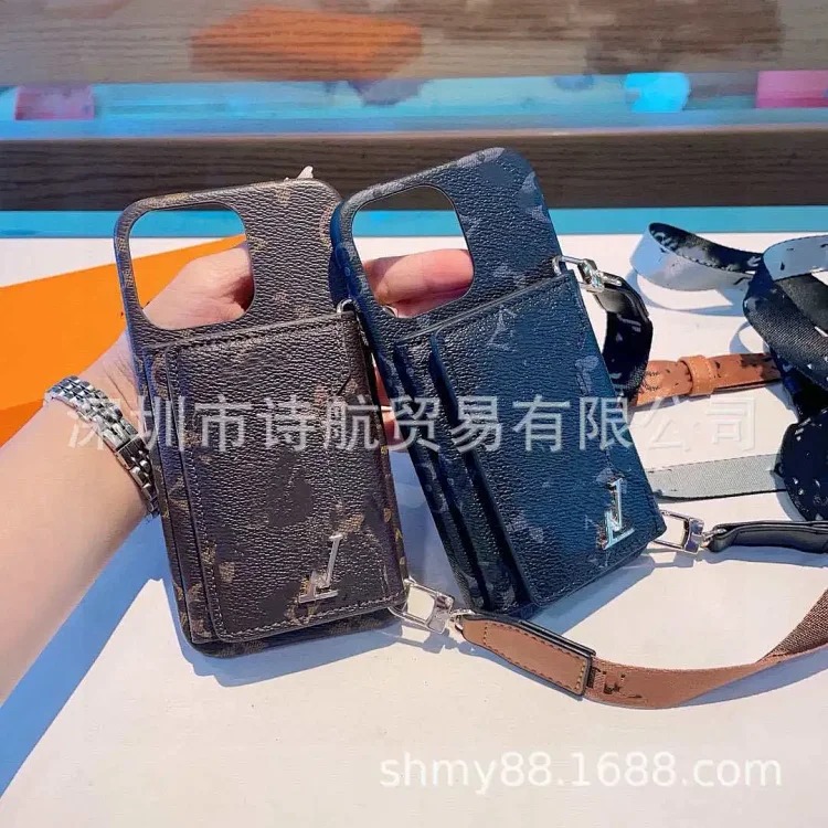 适用ihone17promax手机壳苹果16/15/pro折叠卡包多功能保护套